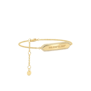18K Yellow Gold Plated SwapBar Bracelet SB007G