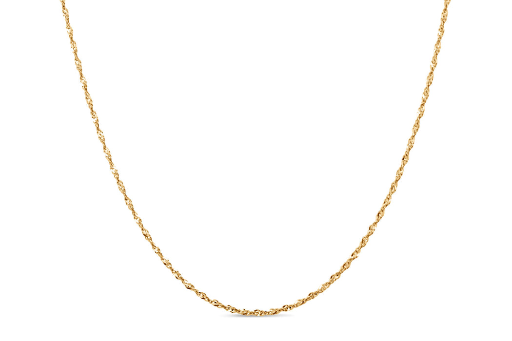 20" Yellow Gold Chain