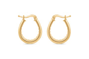 Yellow Gold Hoop Earrings