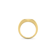 Round Monogram Ring SR003G
