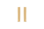 10KT Yellow Gold Bar Stud Earrings