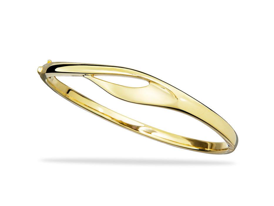 Casablanca Yellow Gold Plated Bangle