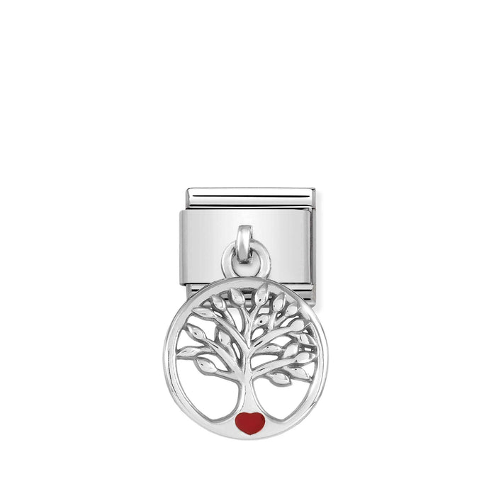 Nomination Italy Classic Link Dangle Tree of Life Charm