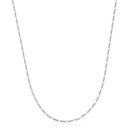 Steelx Stainless Steel 3mm Men's Figaro Chain 18