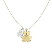 Teddy Bear Family Necklace SN033G