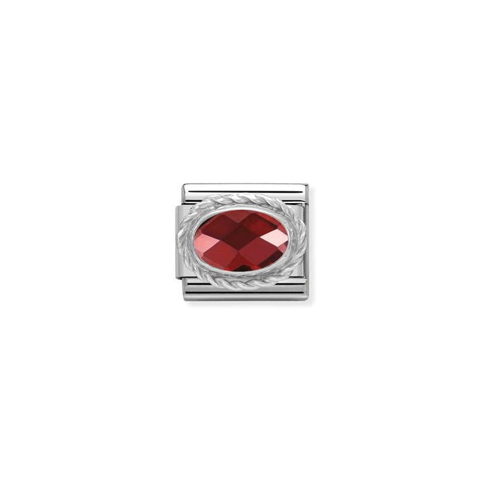 Nomination Italy Classic Link Red Oval Charm
