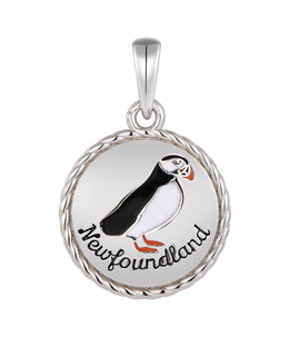 Casablanca Newfoundland Puffin Sterling Silver Pendant