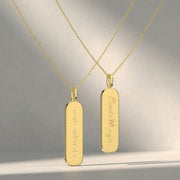 Yellow Gold Plated Elements Necklace SS25N003G