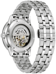 Bulova Men's Green Dial Stainless Steel Bracelet Sutton Watch 96A329