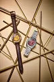 Bulova Men's Red Dial Stainless Steel Bracelet Jet Star Watch 96B401