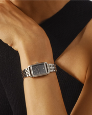 Bulova Women's Gray Dial Stainless Steel Sutton Watch 96P252