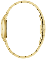 Bulova Women's Yellow Gold Tone Mother Of Pearl Rubaiyat Watch