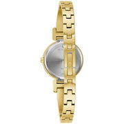 Bulova Women's Marc Anthony Modern Champagne Dial Stainless Steel Bangle Watch