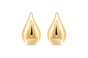 10KT Yellow Gold Teardrop Earrings