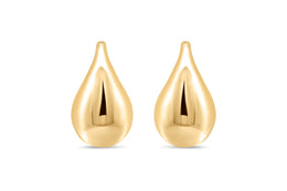 10KT Yellow Gold Teardrop Earrings