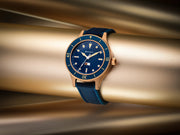 Bulova Men's Blue Dial CORDURA® + HNBR Strap MIL SHIPS Watch 98A325
