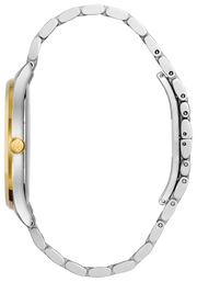 Bulova Men's Bulova Classic Men's Diamond Gold Two-Tone Blue Dial Watch