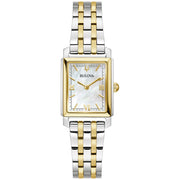 Bulova Women's Sutton Two-tone Stainless Steel Mother Of Pearl
