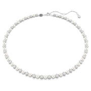 Swarovski Matrix Tennis Pearl & Crystal Necklace
