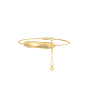 18K Yellow Gold Plated SwapBar Bracelet SB007G