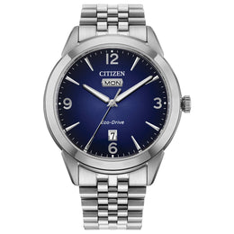 Citizen Men's Rolan Eco Stainless Steel Blue Watch