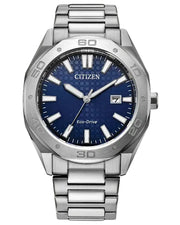 Citizen Men's Eco Odyn Blue Stainless Steel Watch