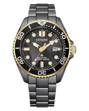 Citizen Men's Promaster Dive Eco Stainless Steel Black Watch