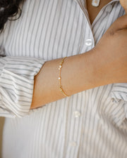 Linked by Love – Name Bracelet with Emotional Spark SB002G