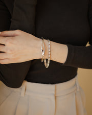 Casablanca Sterling Silver Bangle
