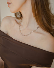 Sterling Silver Paperclip Chain