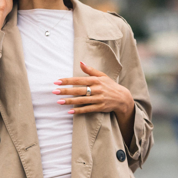 Casablanca Sterling Silver Bubble Ring