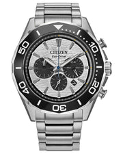 Citizen Men's Endeavor Chrono Stainless Steel Black Watch