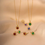 Casablanca 10KT Yellow Gold Birthstone Necklace