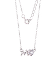 Casablanca Initial Heart Sterling Silver Necklace