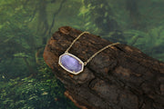 Casablanca Sterling Silver Coloured Crystal Necklace