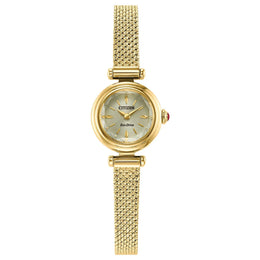 Citizen Women's Fio Eco Stainless Steel Yellow Gold Tone Watch