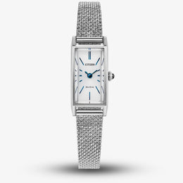 Citizen Women's Fio Eco Stainless Steel White Watch