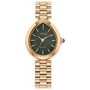 Citizen Women's Eco L Rainell Stainless Steel Rose Gold Tone Watch