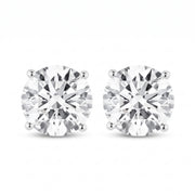 2.00CT Lab Grown Round Diamond Stud Earrings