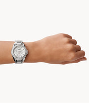 Fossil Riley Multifunction Stainless Steel Watch