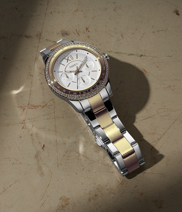 Fossil Stella Sport Multifunction Two-tone Stainless Steel Watch