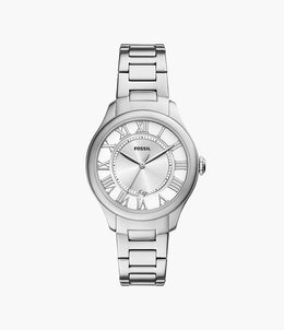 Fossil Gilmore Three-Hand Date Stainless Steel Women's Watch - ES5393