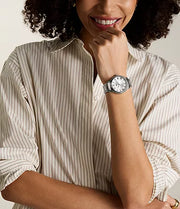 Fossil Gilmore Three-Hand Date Stainless Steel Women's Watch - ES5393
