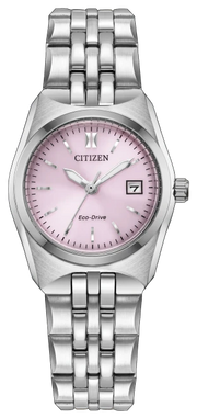 Citizen Women's Corso Eco Stainless Steel Pink Watch