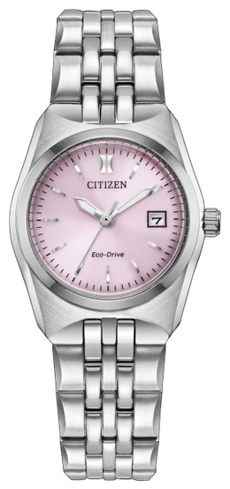 Citizen Women's Corso Eco Stainless Steel Pink Watch
