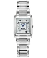 Citizen Women's Bianca Eco Stainless Steel White Watch