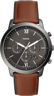 Fossil Neutra Men's Brown Leather Quartz Watch