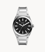 Everett Three-Hand Date Stainless Steel Watch