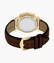 Fossil Neutra Chronograph Brown Leather Men's Watch - FS6162