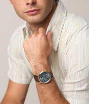 Fossil Neutra Chronograph Brown Leather Men's Watch - FS6162